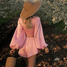Load image into Gallery viewer, New Navel Pink Dress | Fashionsarah.com