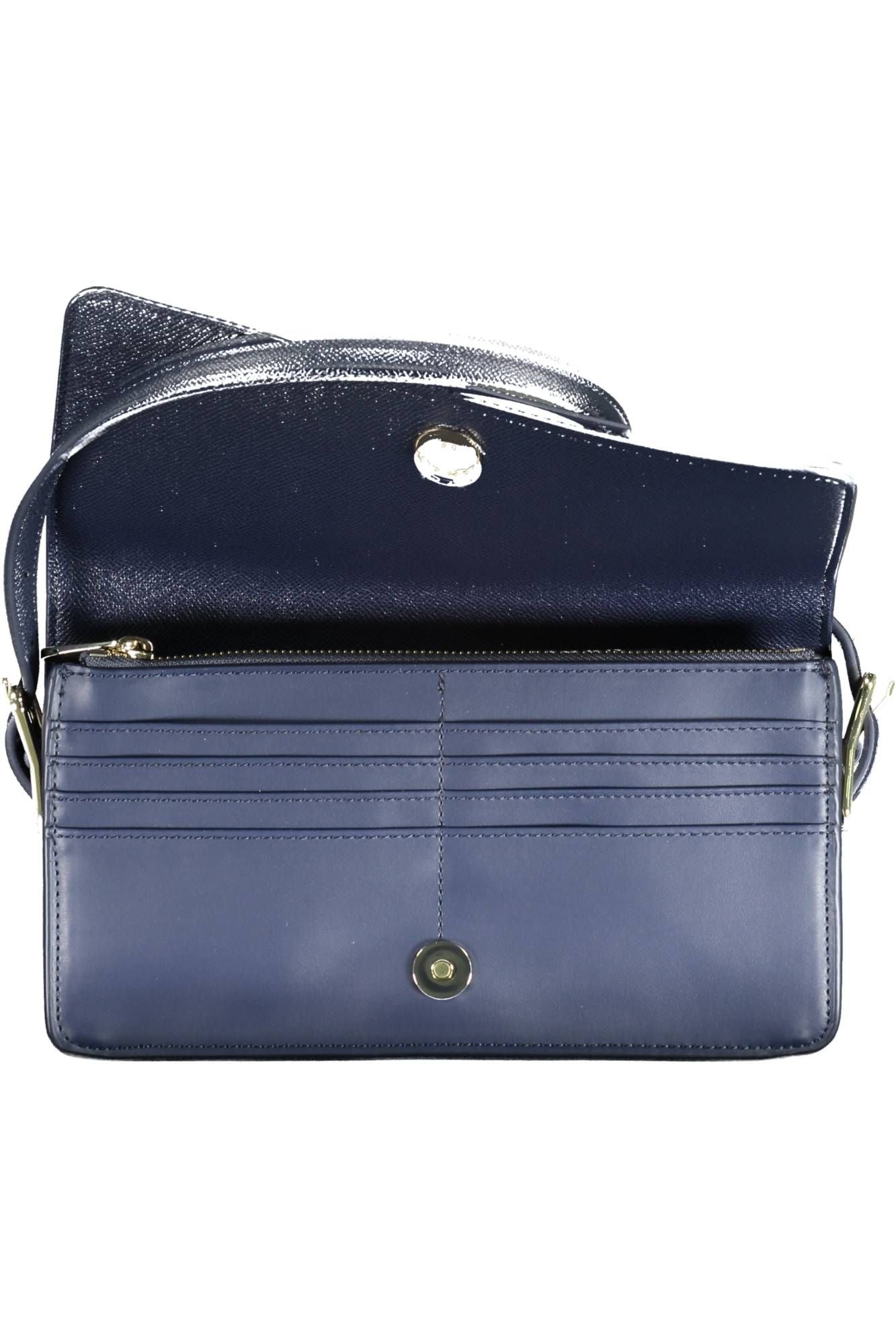 Fashionsarah.com Fashionsarah.com Tommy Hilfiger Chic Blue Polyurethane Shoulder Bag