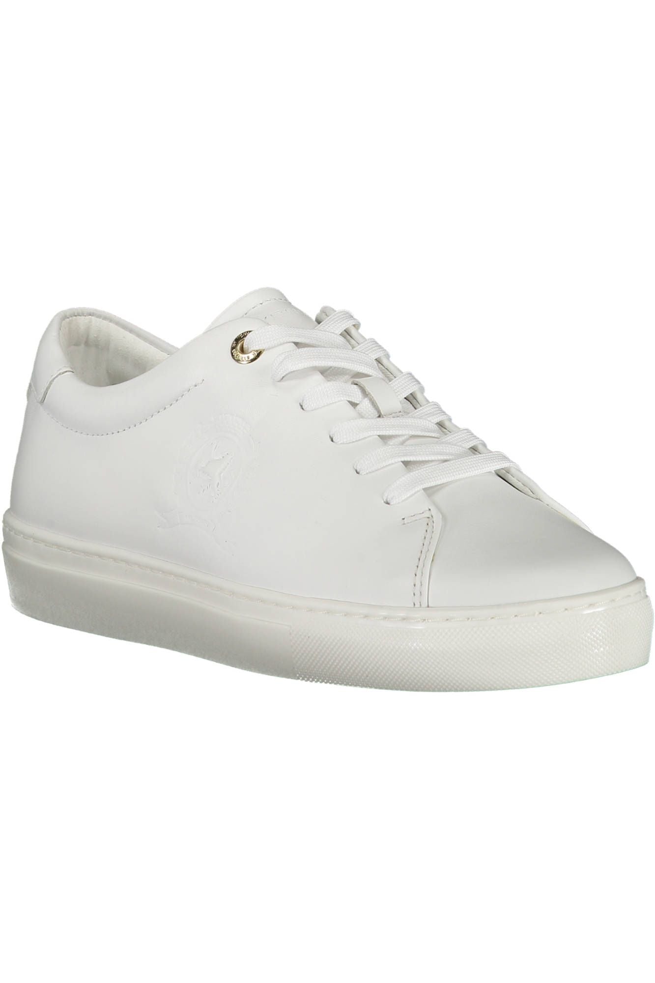 Fashionsarah.com Fashionsarah.com Tommy Hilfiger Sleek White Lace-Up Sneakers