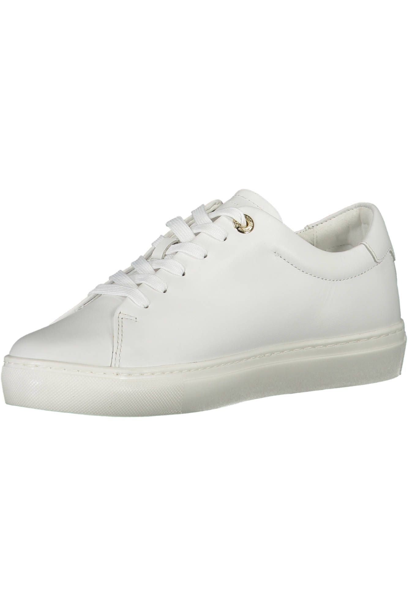 Fashionsarah.com Fashionsarah.com Tommy Hilfiger Sleek White Lace-Up Sneakers