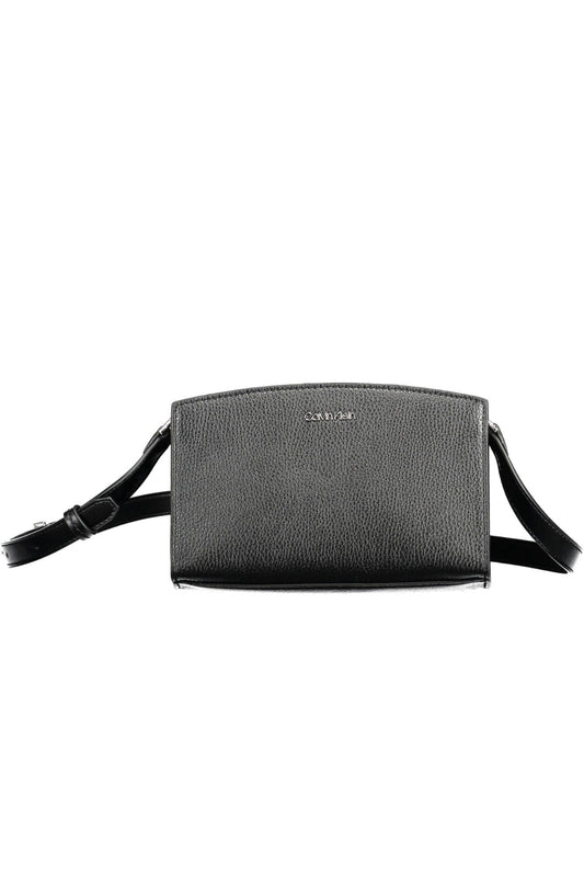 Fashionsarah.com Fashionsarah.com Calvin Klein Sleek Black Shoulder Bag with Chic Logo