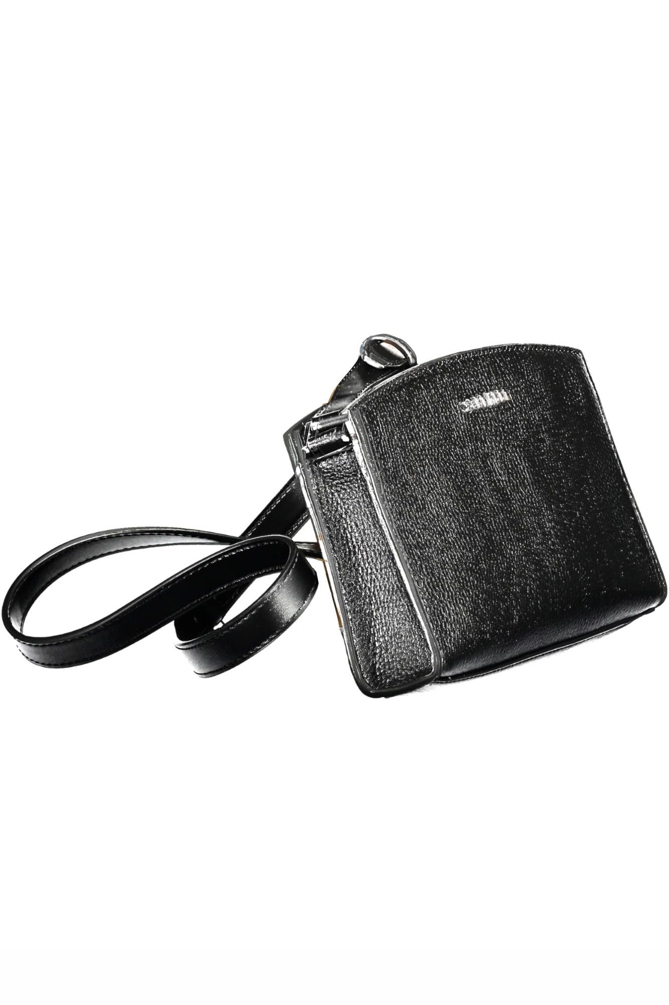 Fashionsarah.com Fashionsarah.com Calvin Klein Sleek Black Shoulder Bag with Chic Logo