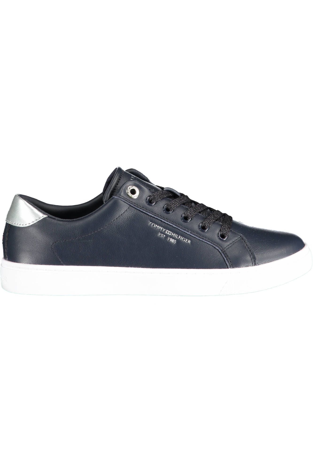 Fashionsarah.com Fashionsarah.com Tommy Hilfiger Chic Blue Contrasting Lace-Up Sneakers