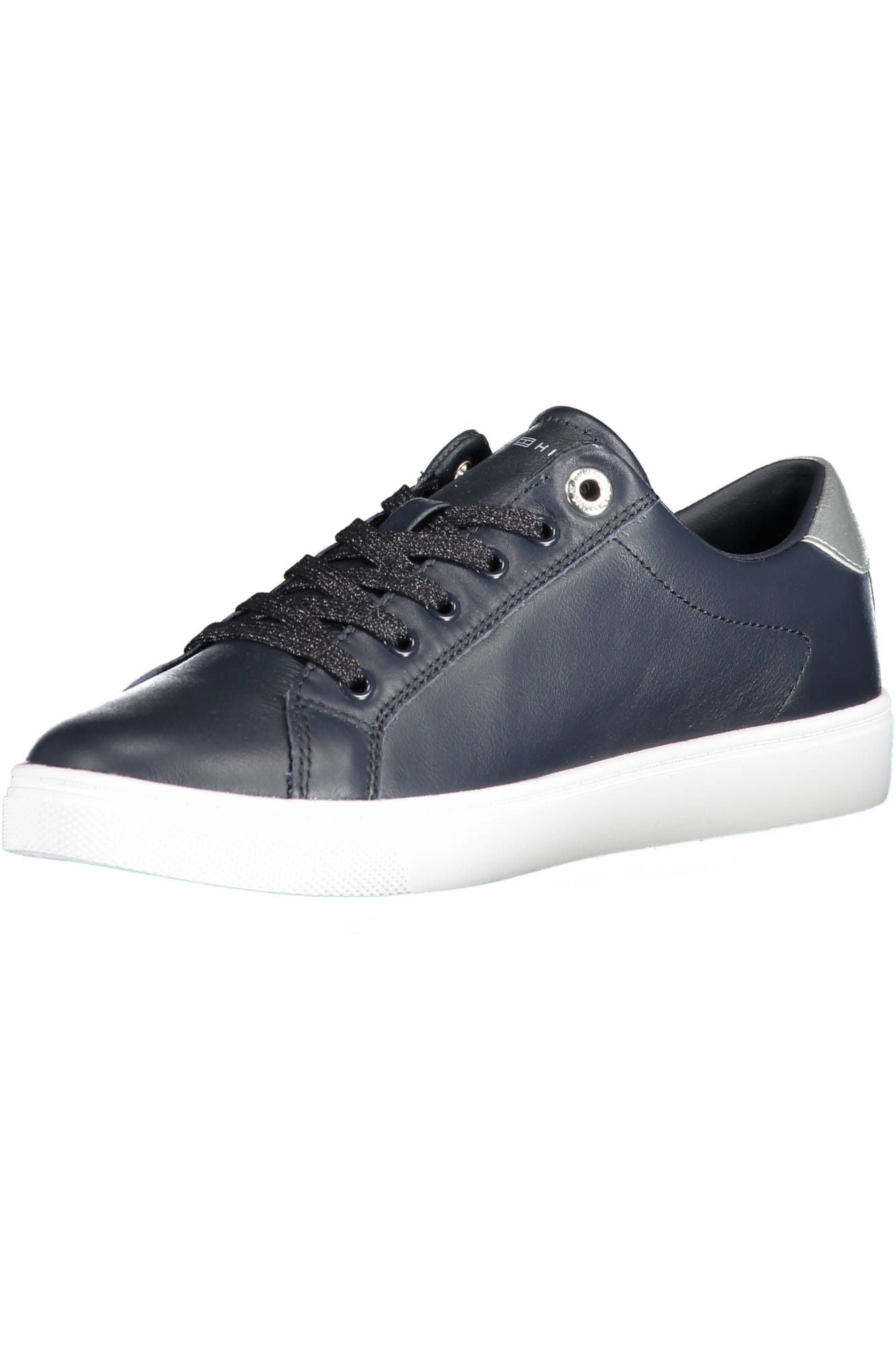 Fashionsarah.com Fashionsarah.com Tommy Hilfiger Chic Blue Contrasting Lace-Up Sneakers