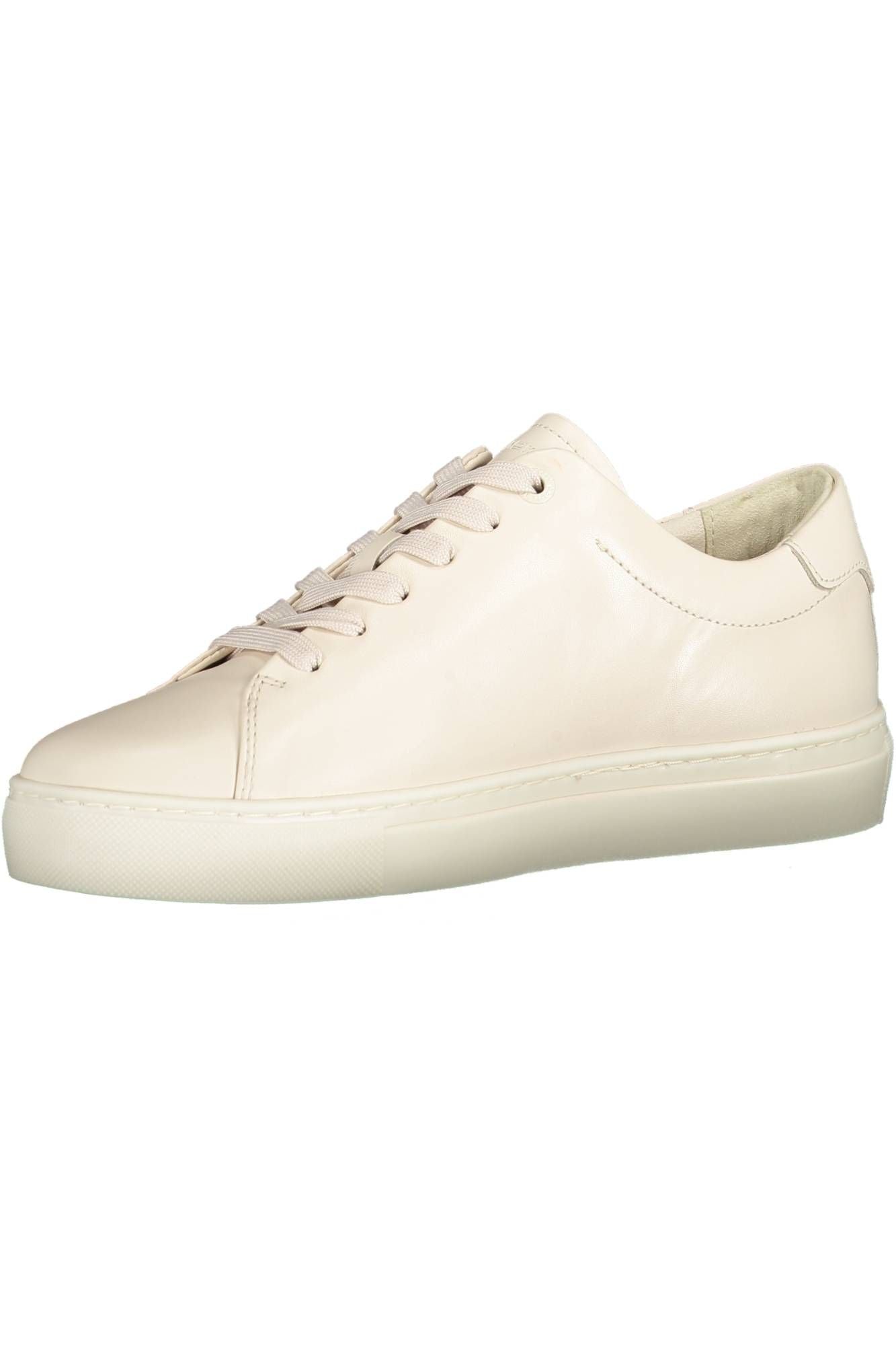 Fashionsarah.com Fashionsarah.com Tommy Hilfiger Beige Lace-Up Sneaker with Iconic Accents