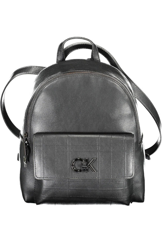 Fashionsarah.com Fashionsarah.com Calvin Klein Sleek Urban Chic Black Backpack