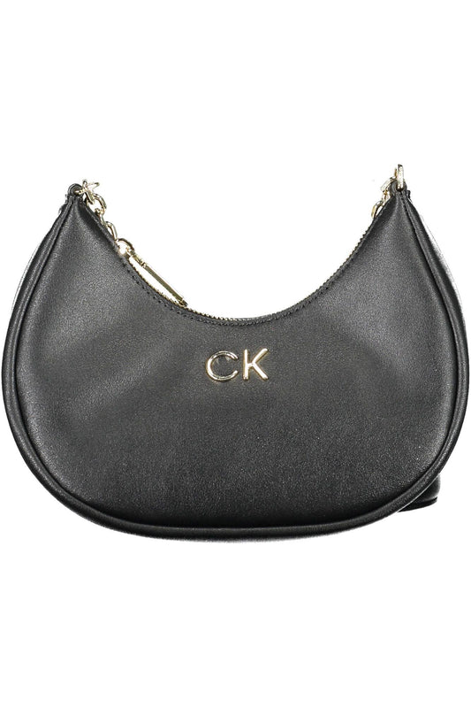 Fashionsarah.com Fashionsarah.com Calvin Klein Elegant Black Chain Shoulder Bag