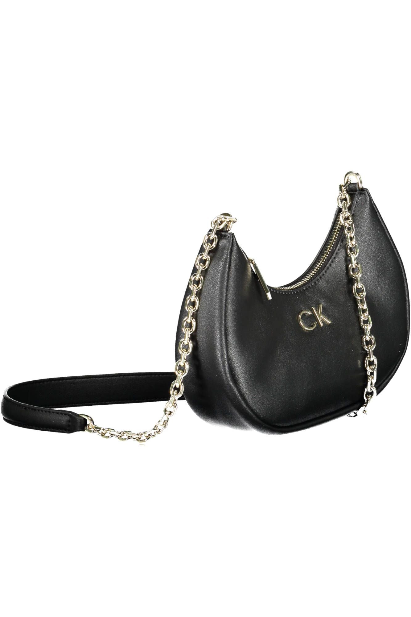 Fashionsarah.com Fashionsarah.com Calvin Klein Elegant Black Chain Shoulder Bag