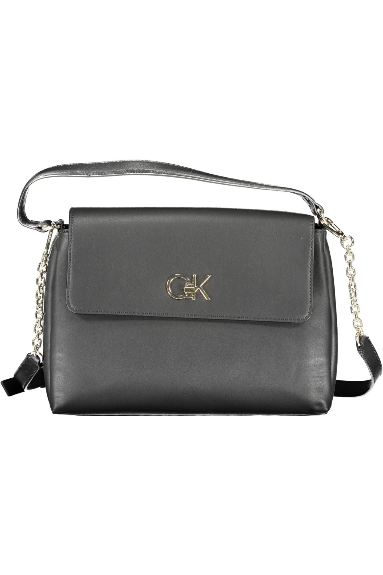 Fashionsarah.com Fashionsarah.com Calvin Klein Elegant Black Shoulder Handbag