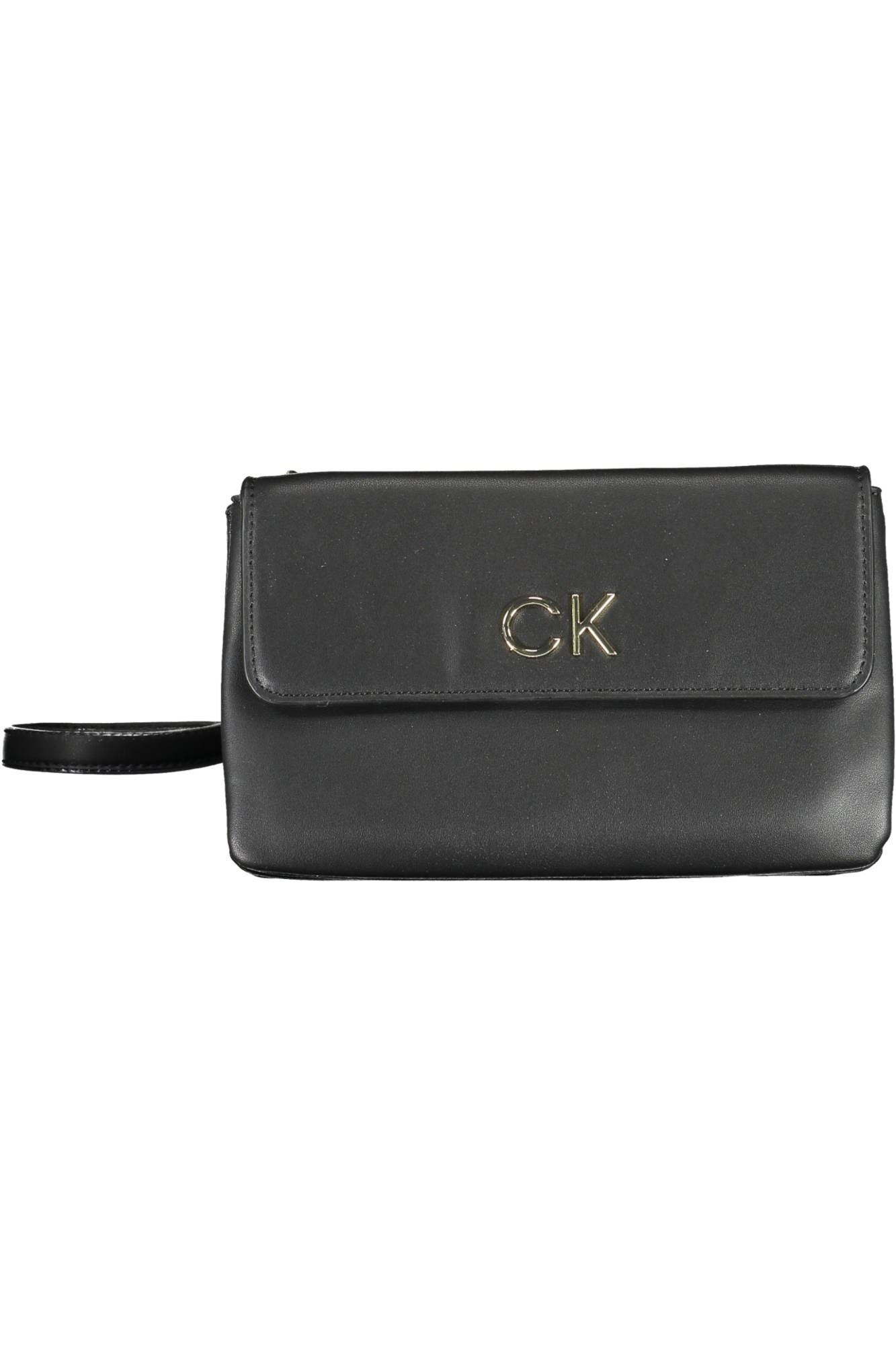 Fashionsarah.com Fashionsarah.com Calvin Klein Sleek Black Recycled Polyester Handbag