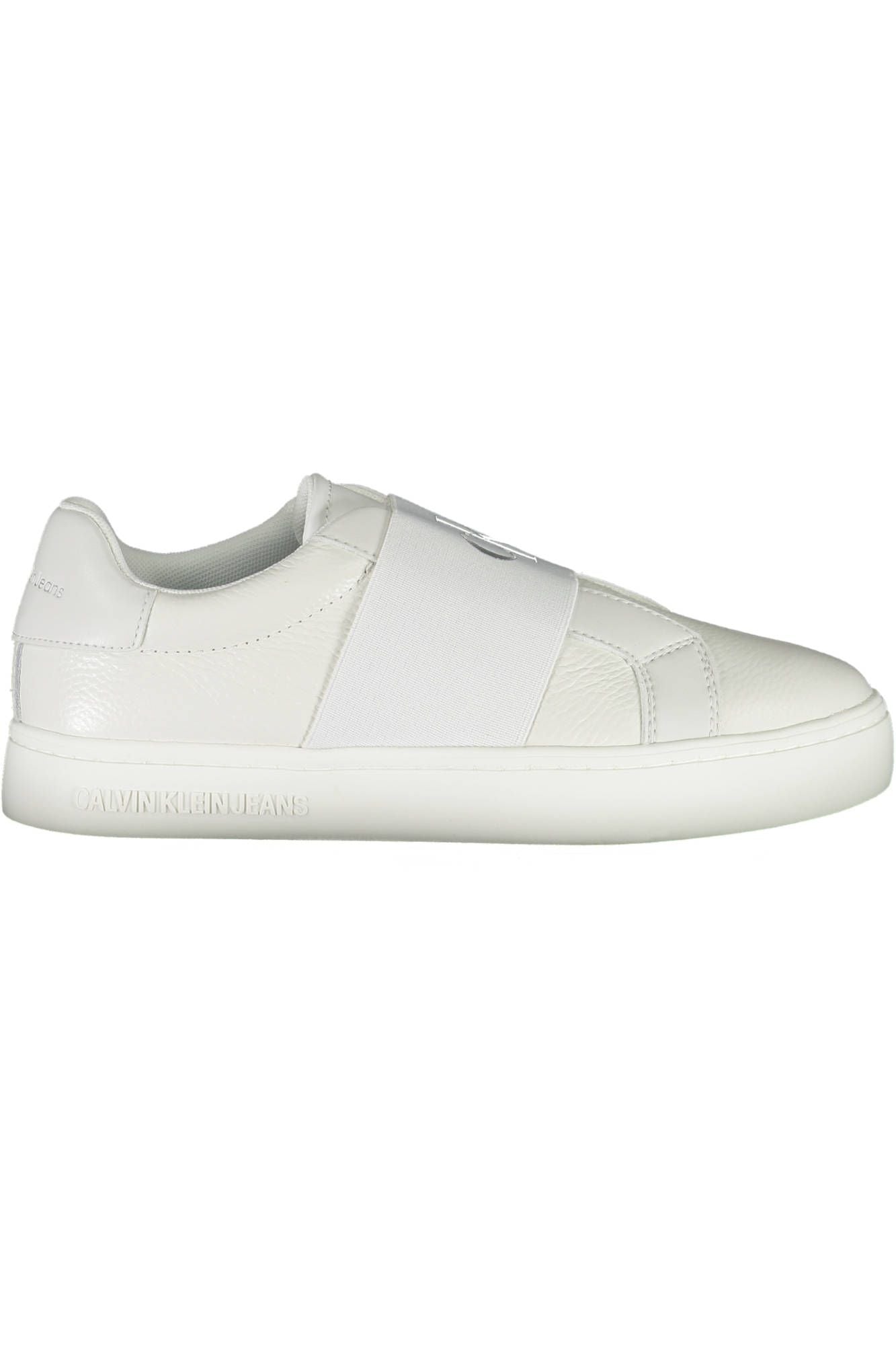 Fashionsarah.com Fashionsarah.com Calvin Klein Chic White Elastic Band Sneakers