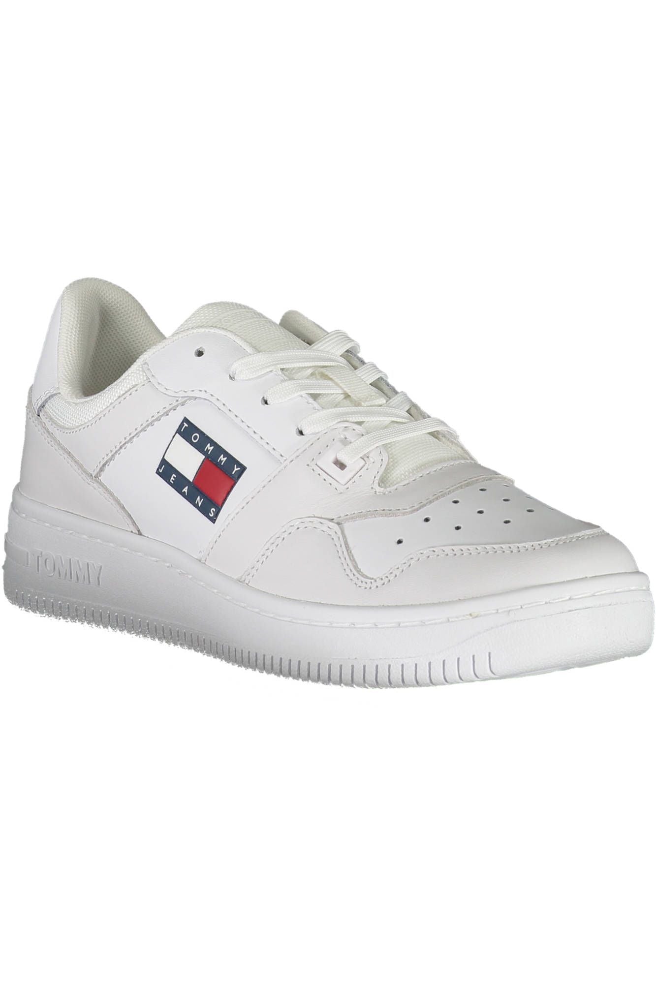 Fashionsarah.com Fashionsarah.com Tommy Hilfiger Sleek White Sneakers with Eco-Friendly Twist