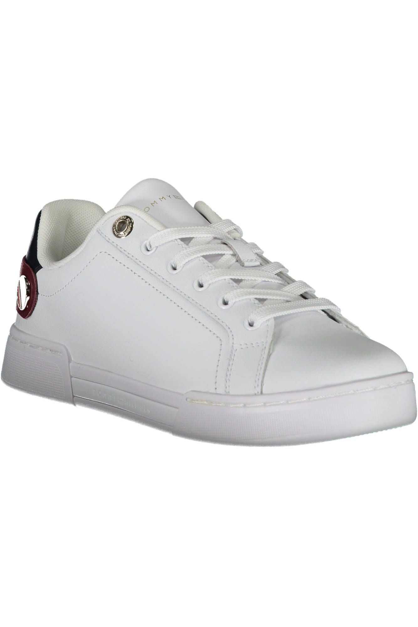 Fashionsarah.com Fashionsarah.com Tommy Hilfiger Eco-Chic White Lace-Up Sneakers