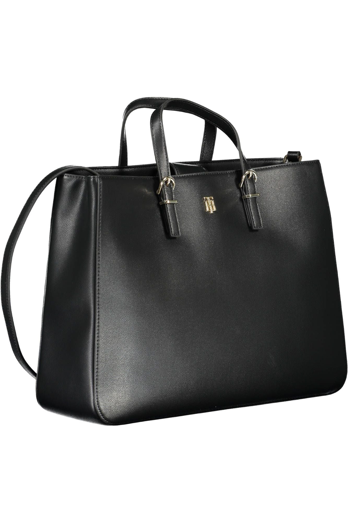 Fashionsarah.com Fashionsarah.com Tommy Hilfiger Elegant Black Contrast Detail Handbag