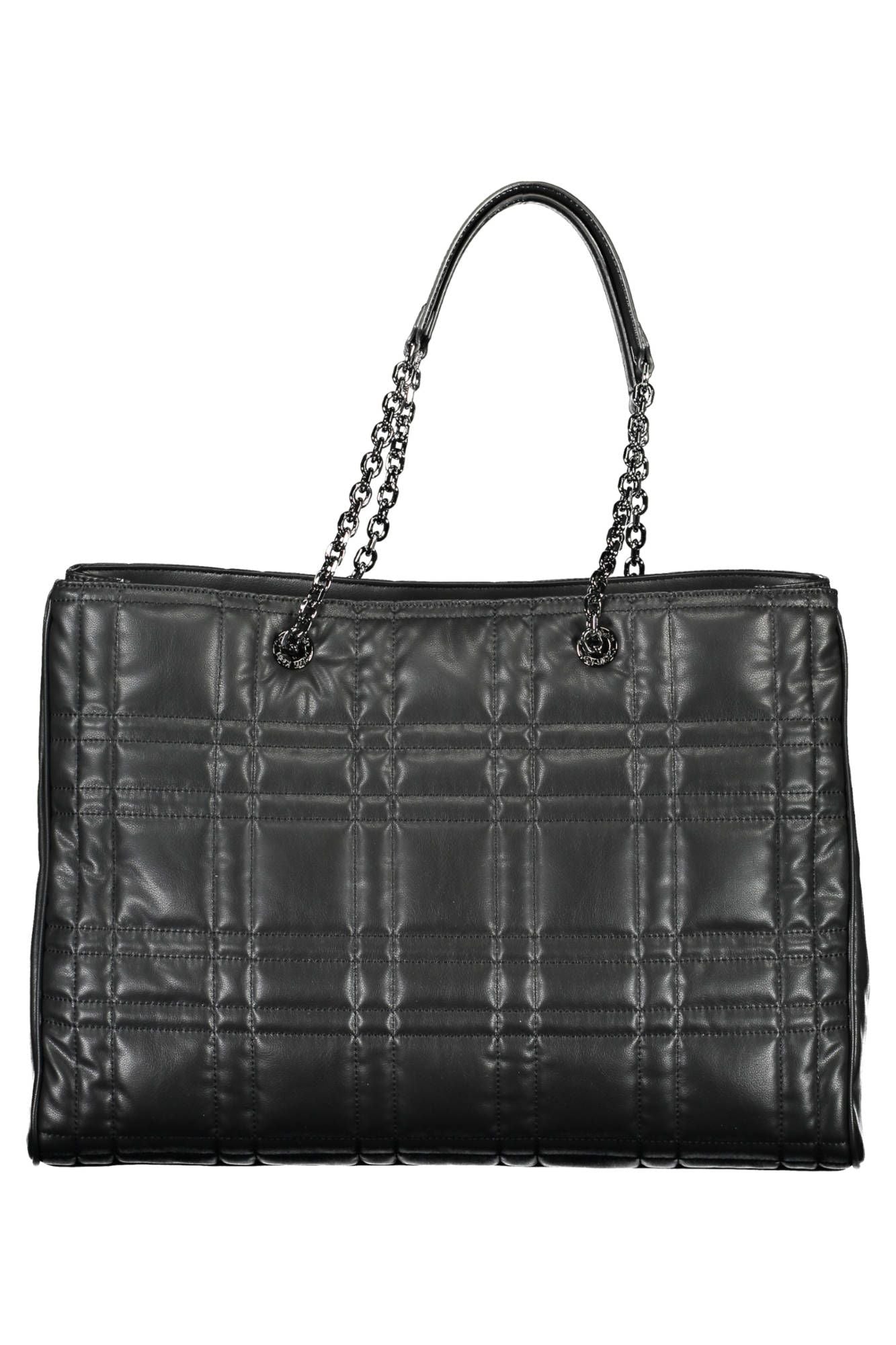 Fashionsarah.com Fashionsarah.com Calvin Klein Elegant Chain-Handle Black Handbag