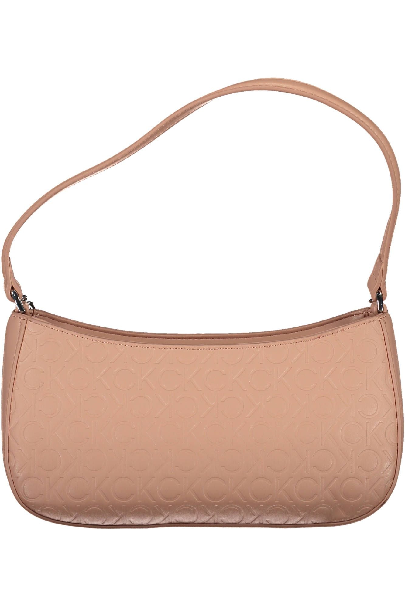 Fashionsarah.com Fashionsarah.com Calvin Klein Chic Pink Chain Handle Bag with Contrasting Details