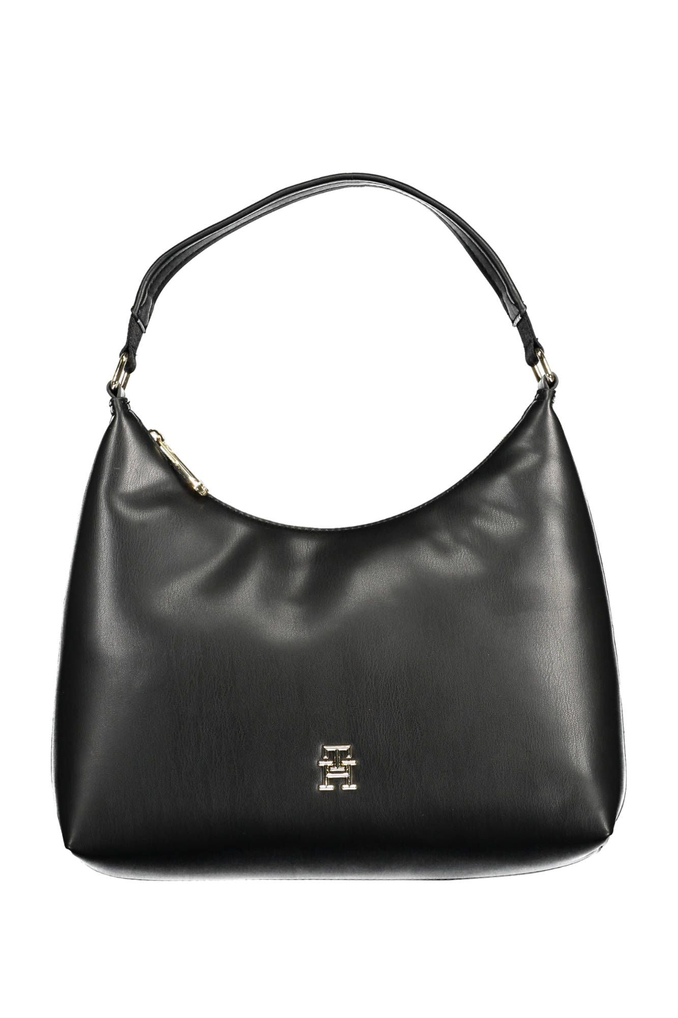 Fashionsarah.com Fashionsarah.com Tommy Hilfiger Elegant Black One-Handle Shoulder Bag