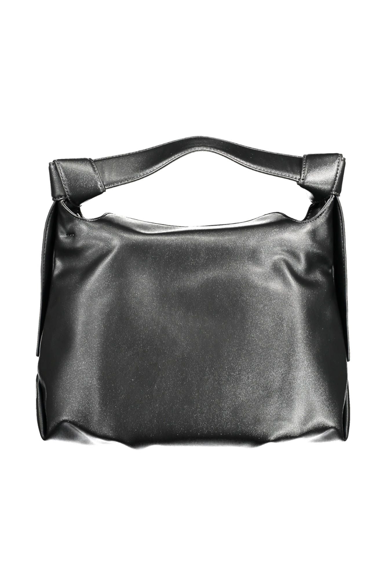 Fashionsarah.com Fashionsarah.com Calvin Klein Chic Contrast Detail Black Handbag