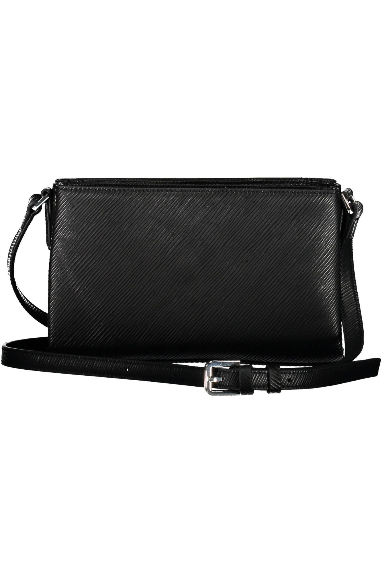 Fashionsarah.com Fashionsarah.com Calvin Klein Eco-Chic Black Shoulder Bag with Contrasting Details