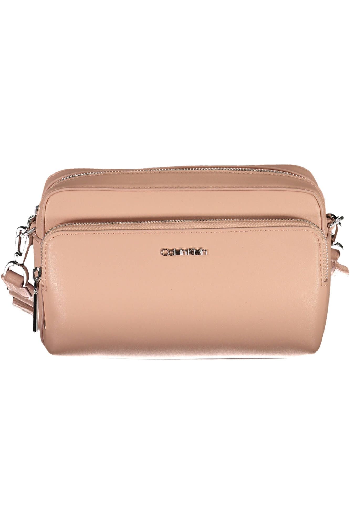 Fashionsarah.com Fashionsarah.com Calvin Klein Elegant Pink Shoulder Bag with Logo Detail