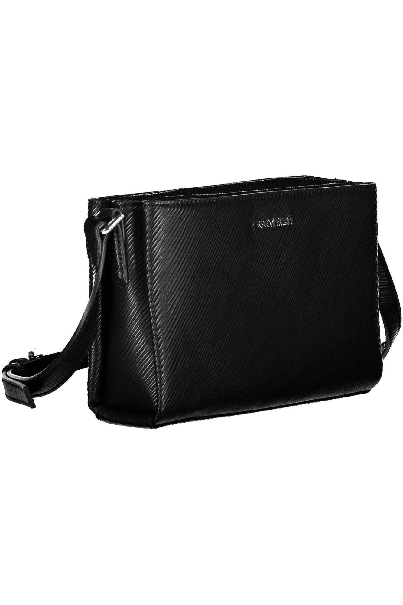 Fashionsarah.com Fashionsarah.com Calvin Klein Eco-Chic Black Shoulder Bag with Contrasting Details