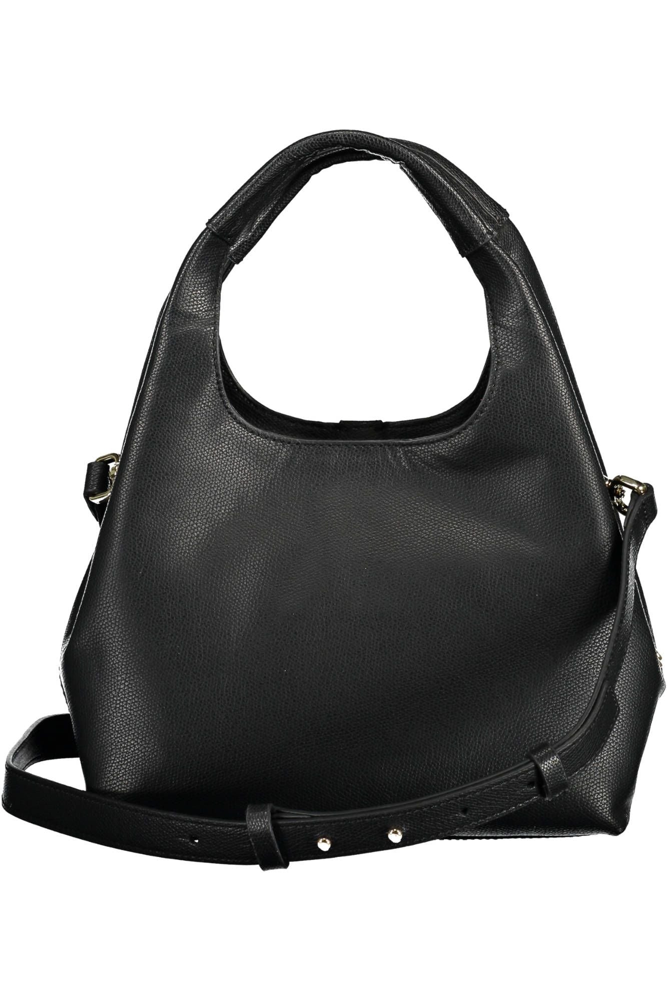 Fashionsarah.com Fashionsarah.com Tommy Hilfiger Elegant Black Shoulder Bag with Contrasting Details