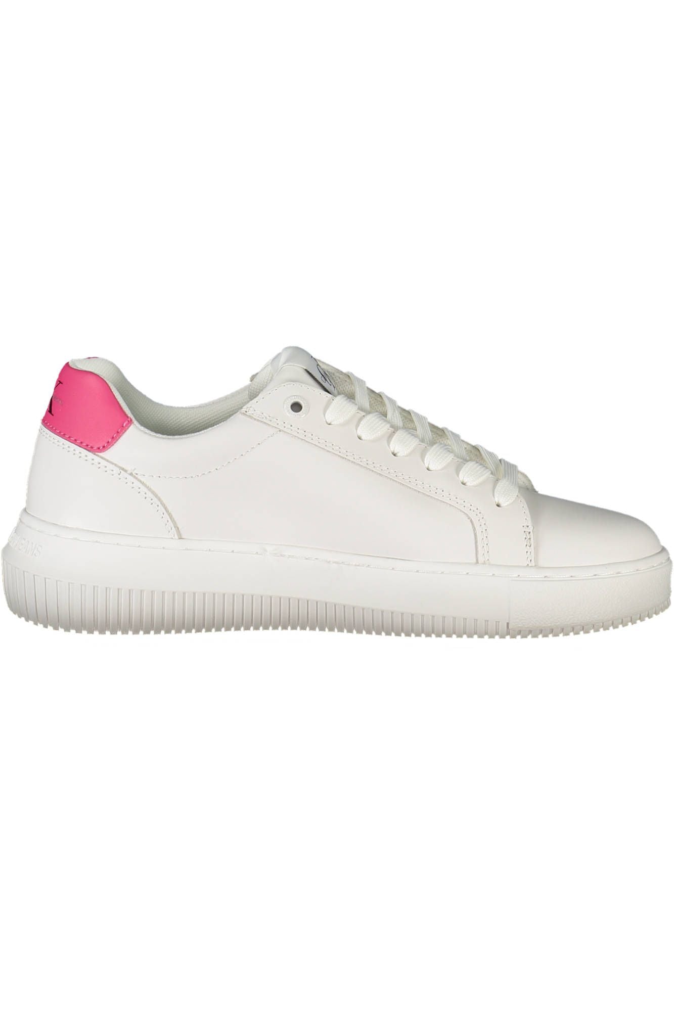 Calvin Klein White Leather Women Sneaker | Fashionsarah.com