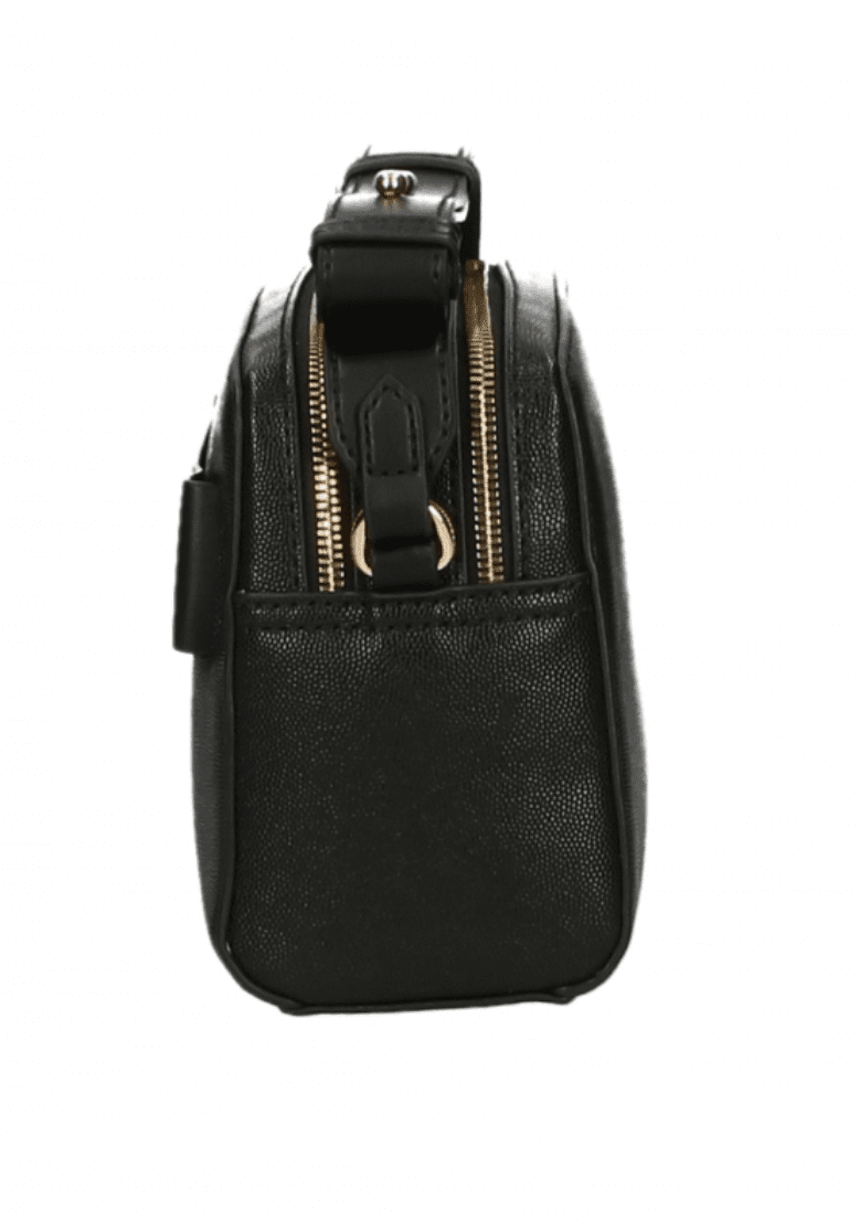 Fashionsarah.com Fashionsarah.com Plein Sport Sleek Black Double-Zip Crossbody Bag