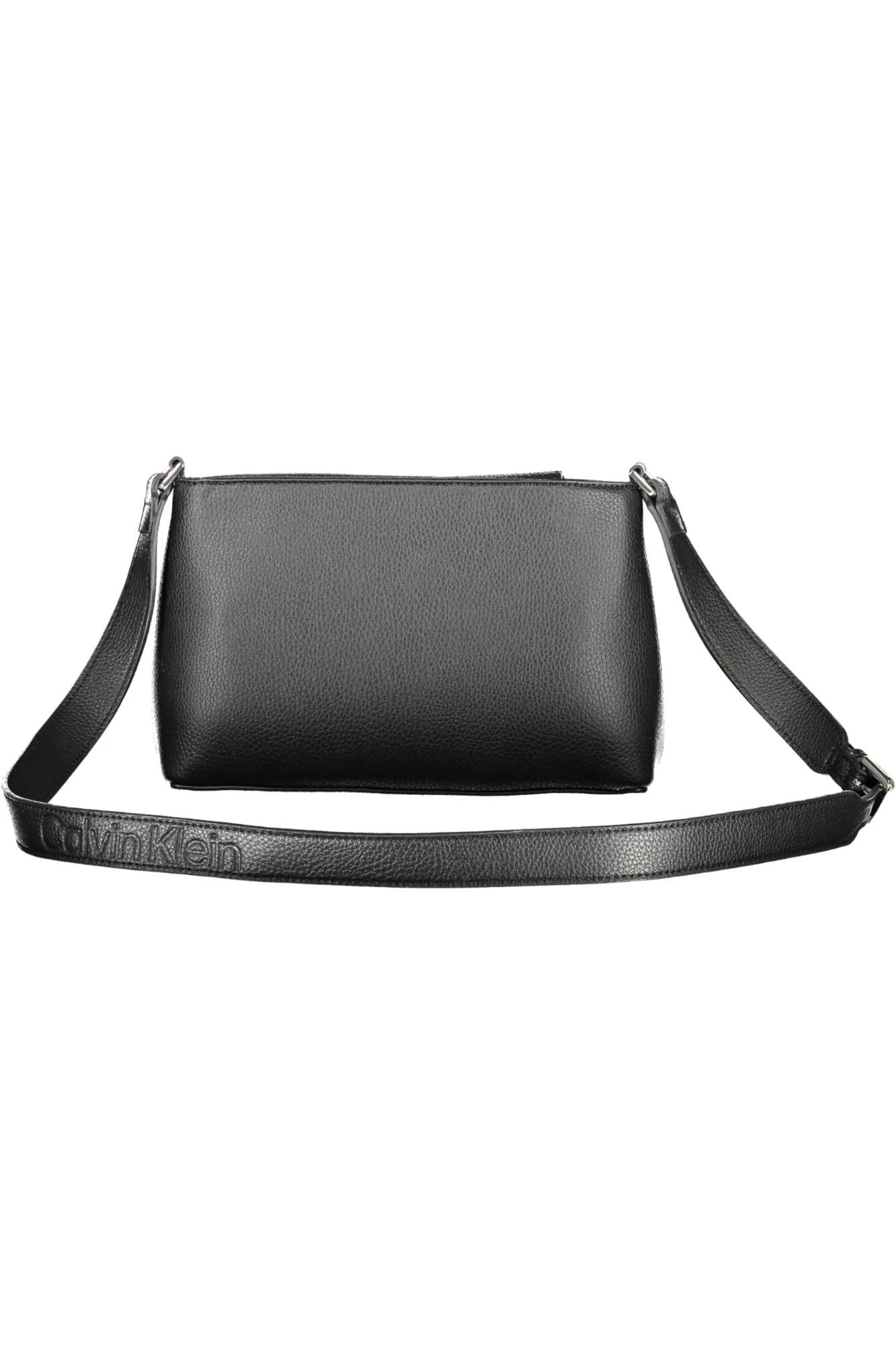 Fashionsarah.com Fashionsarah.com Calvin Klein Elegant Black Recycled Polyester Shoulder Bag