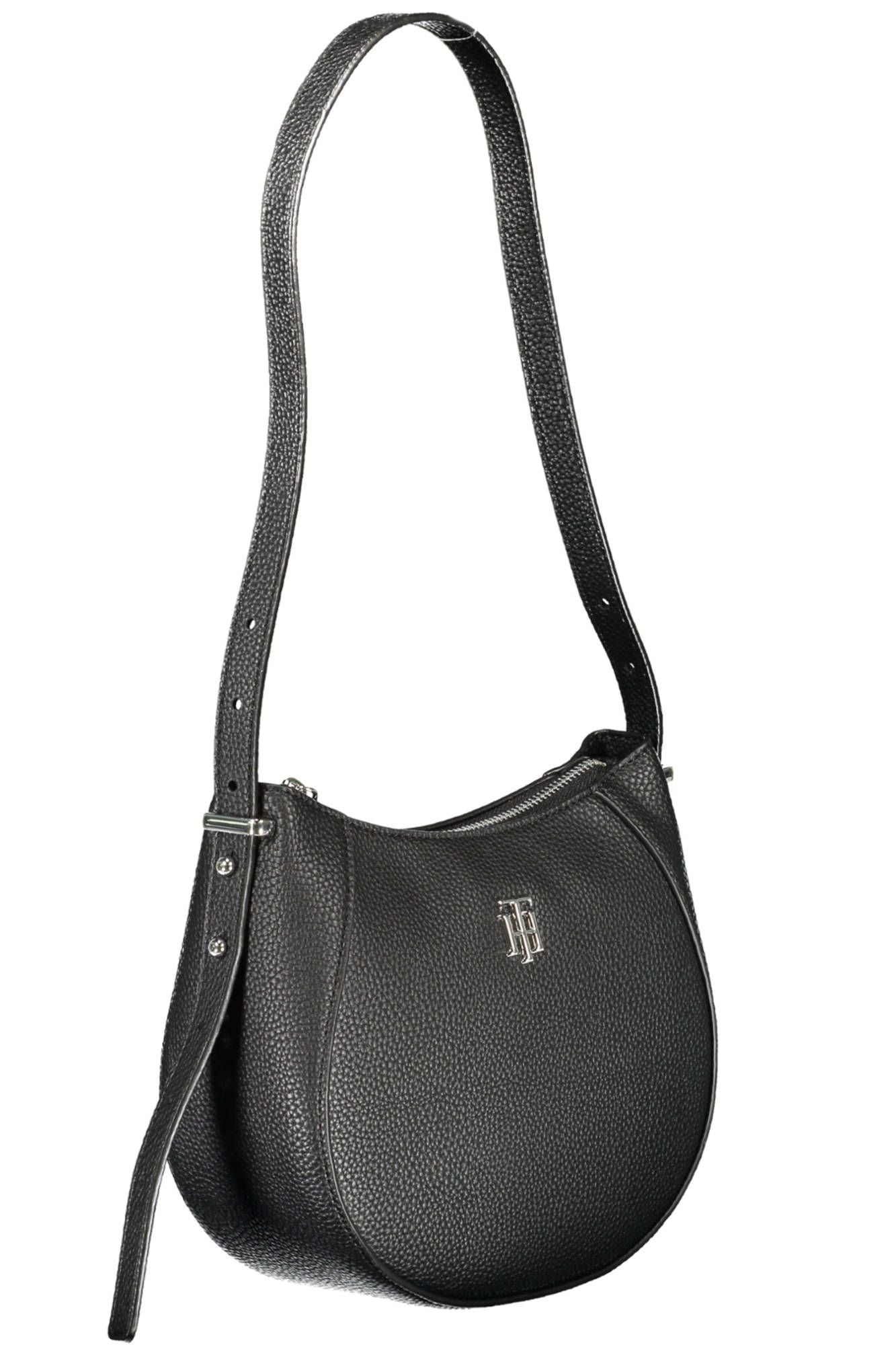 Fashionsarah.com Fashionsarah.com Tommy Hilfiger Sleek Adjustable Shoulder Bag with Logo