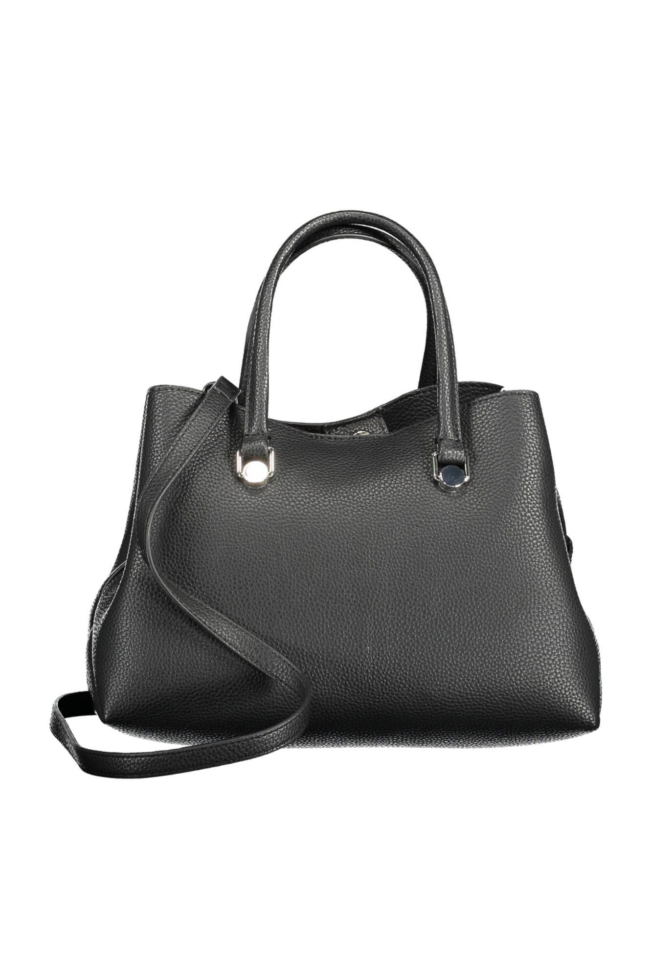 Fashionsarah.com Fashionsarah.com Tommy Hilfiger Elegant Black Two-Compartment Handbag