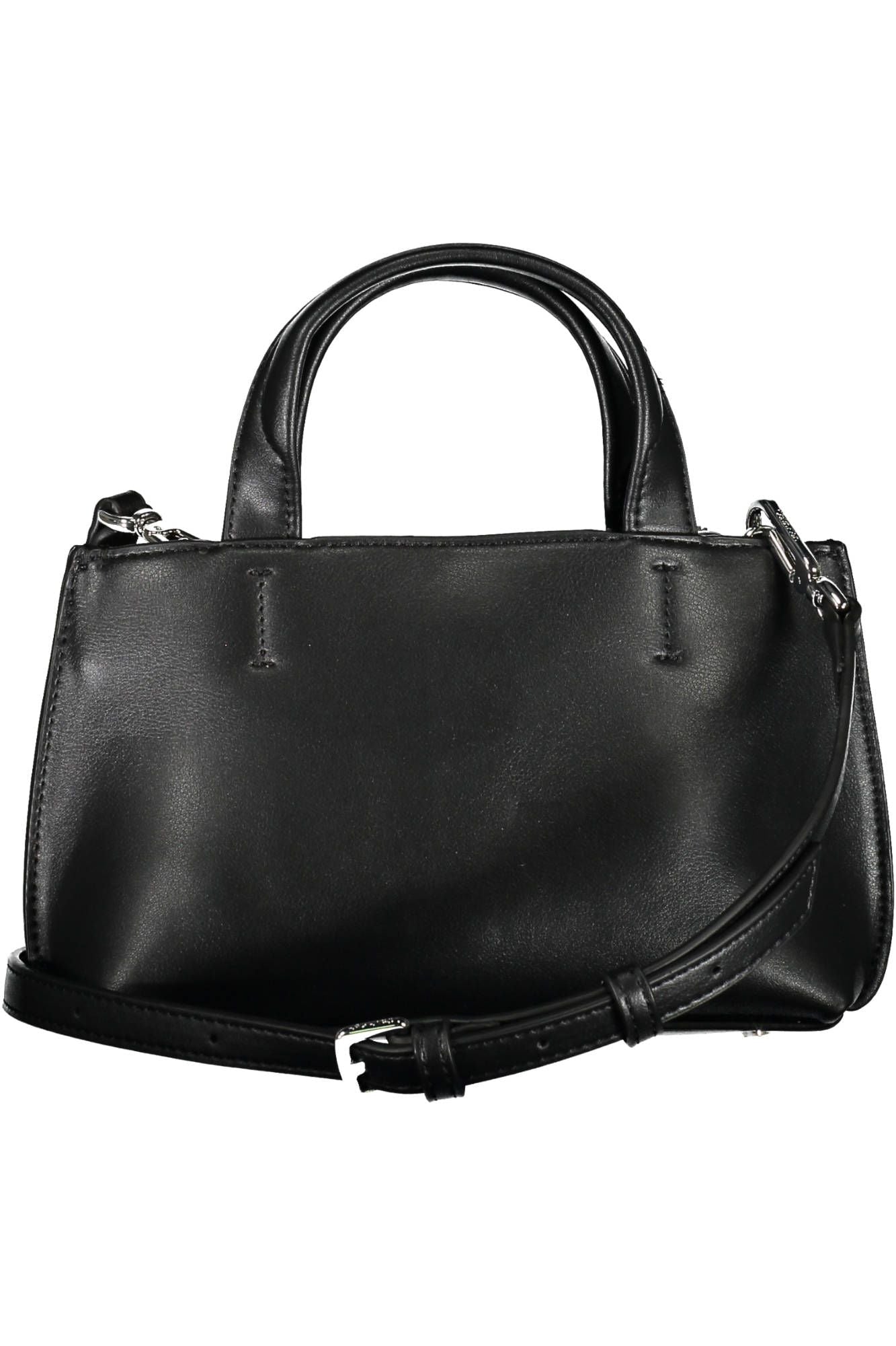 Fashionsarah.com Fashionsarah.com Calvin Klein Elegant Black Dual-Handle Designer Bag