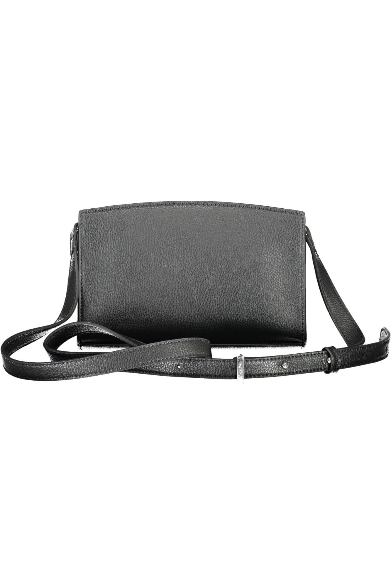 Fashionsarah.com Fashionsarah.com Calvin Klein Elegant Black Shoulder Bag with Logo Detailing