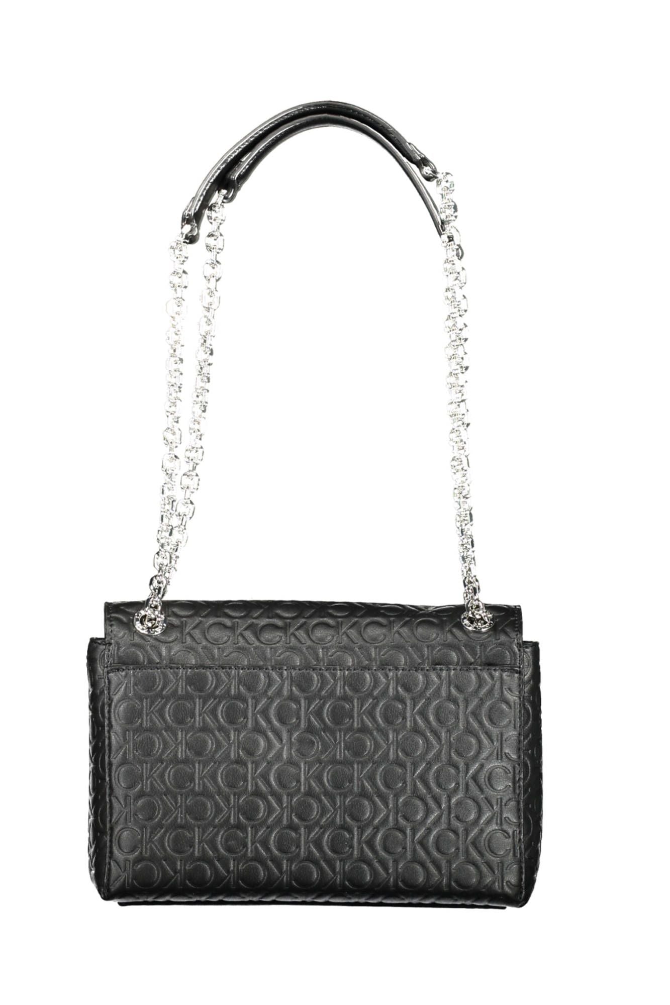 Fashionsarah.com Fashionsarah.com Calvin Klein Chic Black Chain Handle Handbag