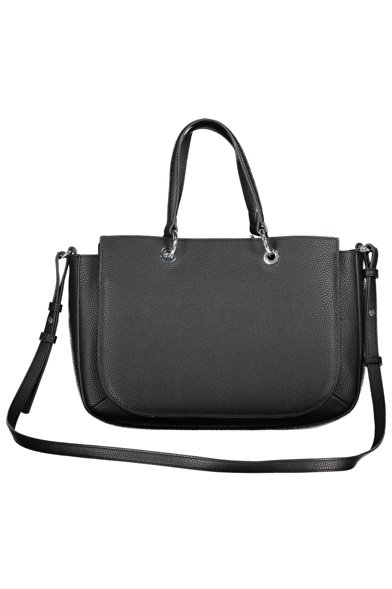 Fashionsarah.com Fashionsarah.com Tommy Hilfiger Chic Black Contrasting Detail Handbag