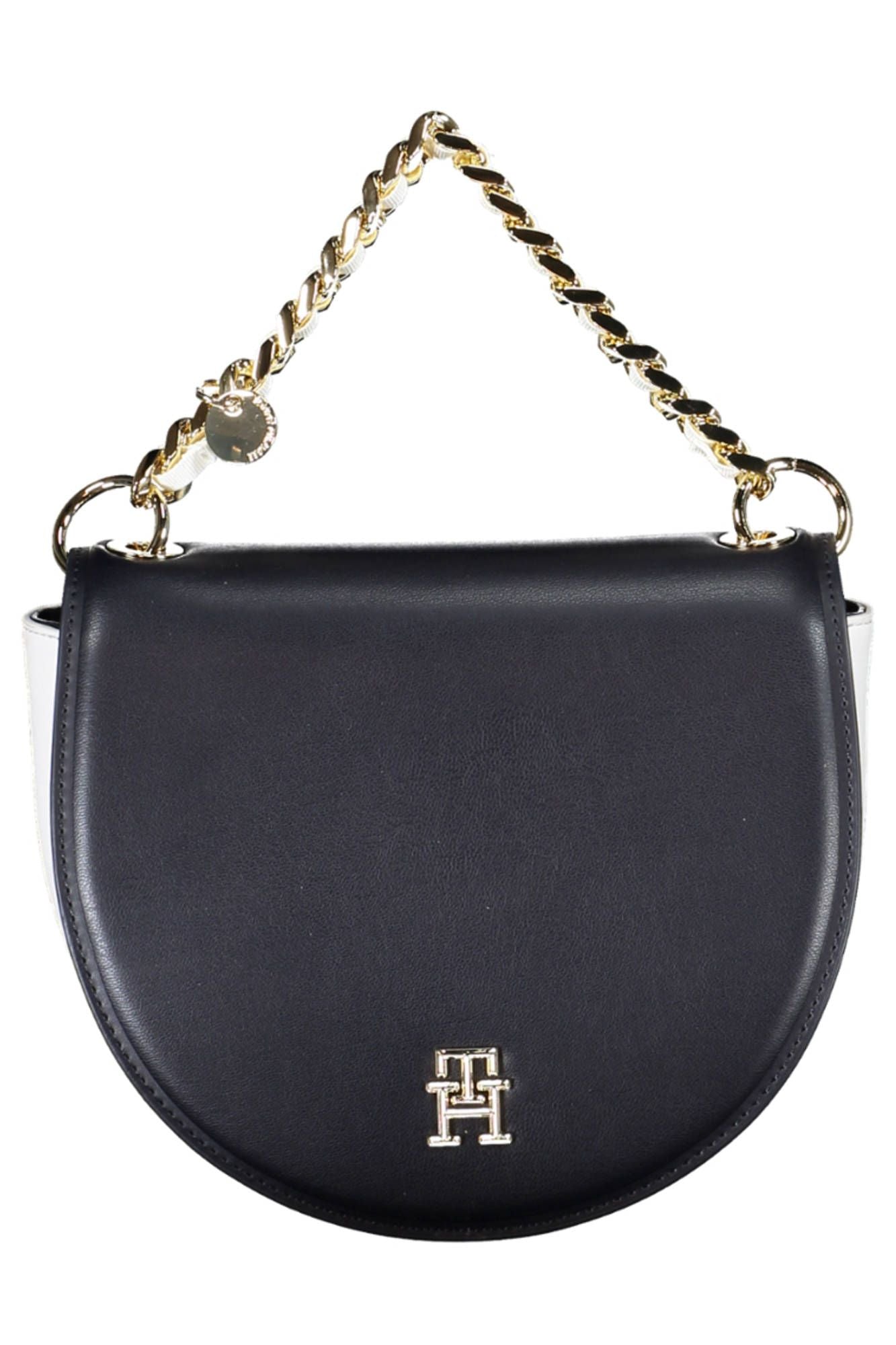 Fashionsarah.com Fashionsarah.com Tommy Hilfiger Chic Blue Chain Handle Shoulder Bag