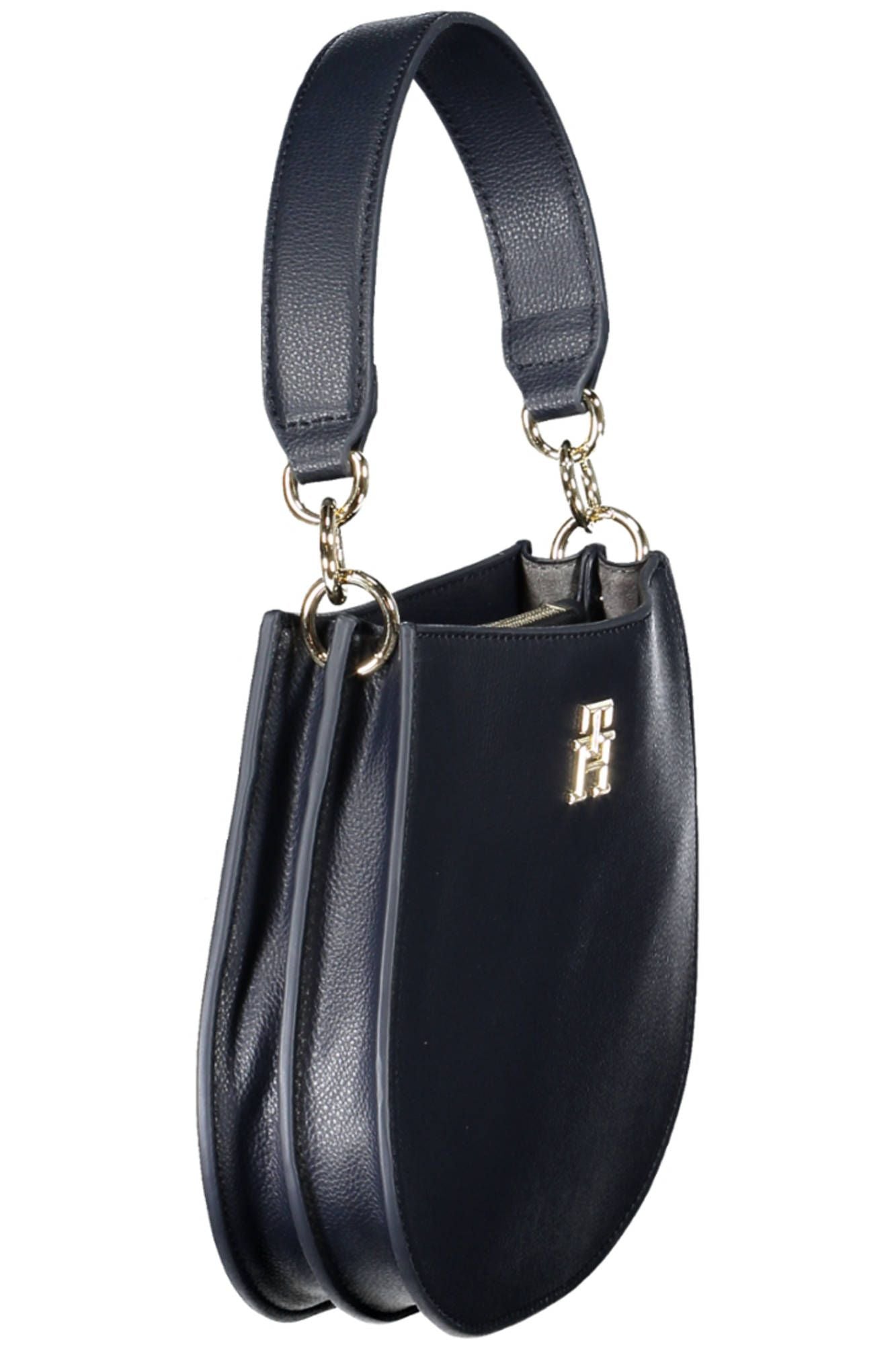 Fashionsarah.com Fashionsarah.com Tommy Hilfiger Elegant Blue Two-Compartment Handbag