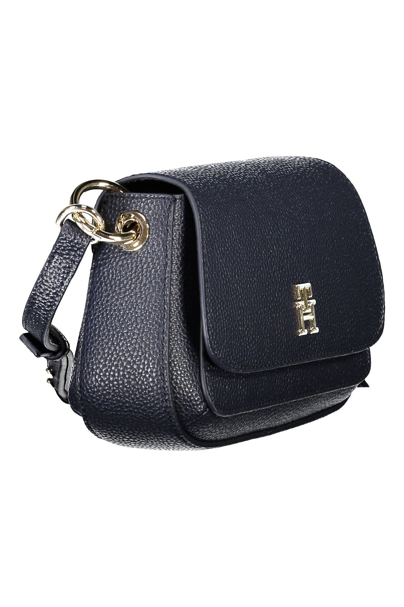 Fashionsarah.com Fashionsarah.com Tommy Hilfiger Chic Blue Polyurethane Shoulder Bag