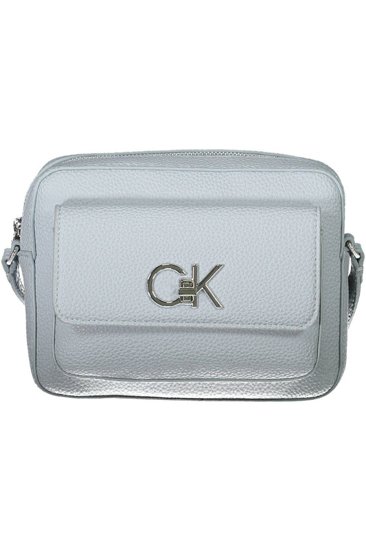 Fashionsarah.com Fashionsarah.com Calvin Klein Chic Light Blue Adjustable Shoulder Bag