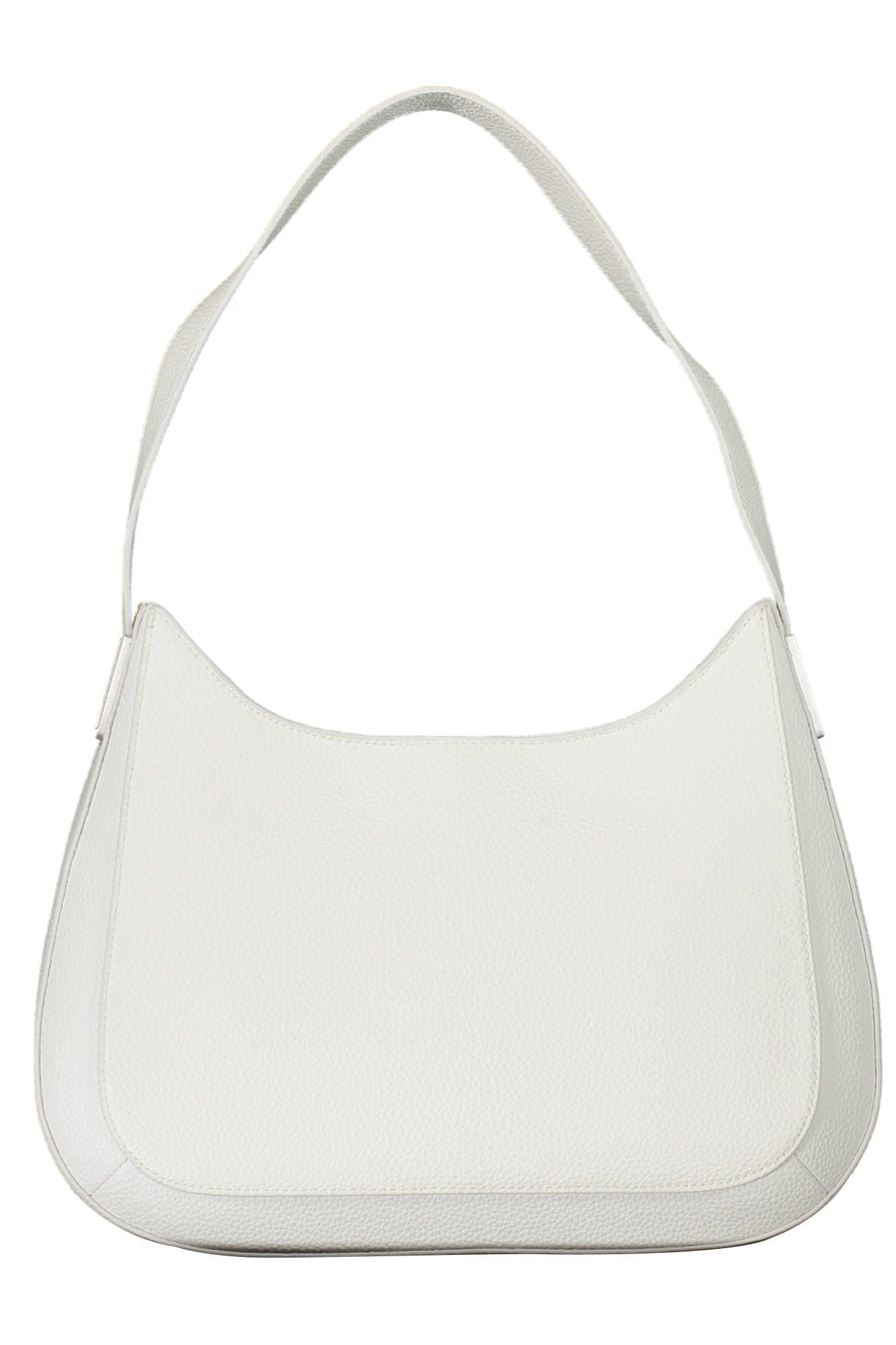 Fashionsarah.com Fashionsarah.com Calvin Klein Chic White Shoulder Bag with Contrasting Details