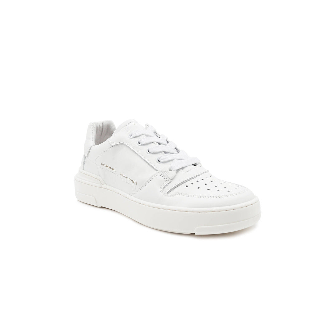 Fashionsarah.com Liviana Conti white leather sneakers