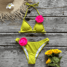 Load image into Gallery viewer, New Flower Brazilian Bikinis | Fashionsarah.com