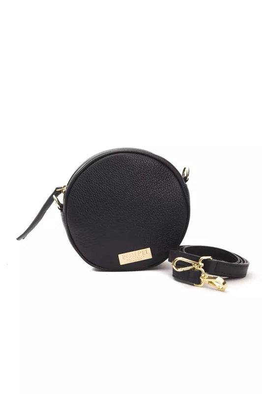 Pompei Donatella Gray Leather Crossbody Bag | Fashionsarah.com