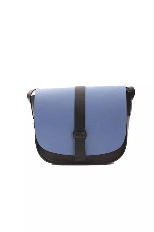 Pompei Donatella Blue Leather Crossbody Bag | Fashionsarah.com