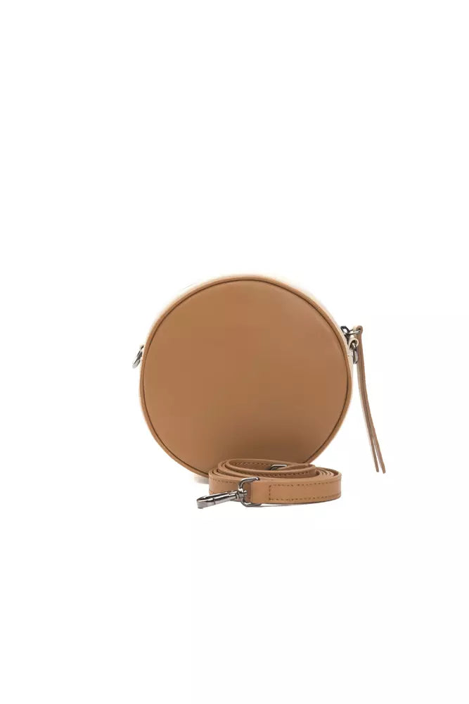 Pompei Donatella Brown Leather Crossbody Bag | Fashionsarah.com