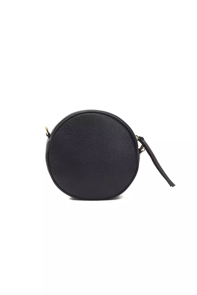 Pompei Donatella Gray Leather Crossbody Bag | Fashionsarah.com