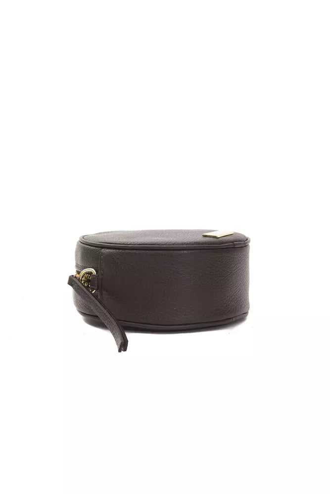 Pompei Donatella Brown Leather Crossbody Bag | Fashionsarah.com