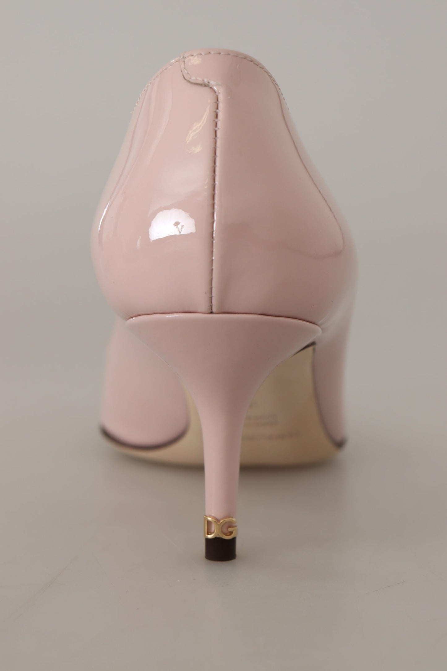 Dolce & Gabbana Pink Patent Leather Heels | Fashionsarah.com