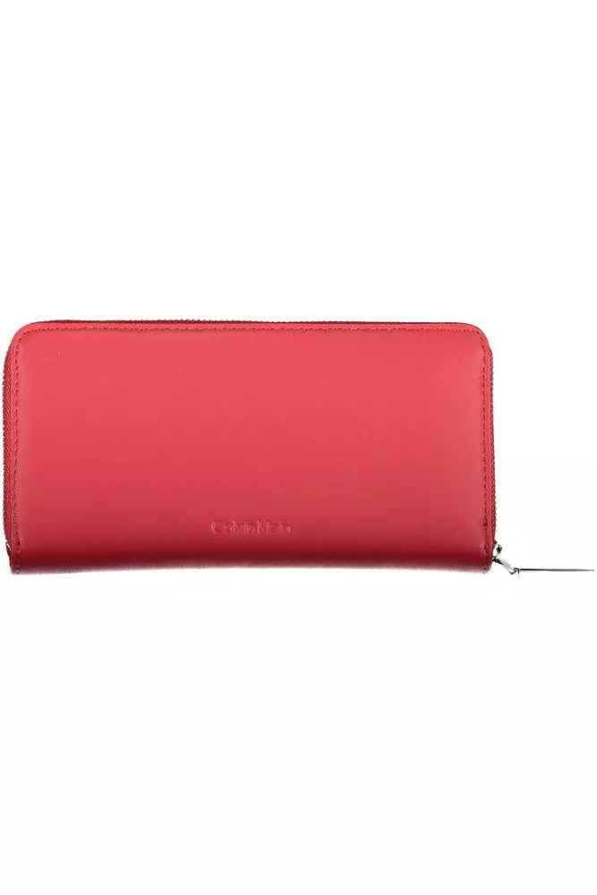 Fashionsarah.com Fashionsarah.com Calvin Klein Elegant Pink Polyethylene Wallet with Secure Zip