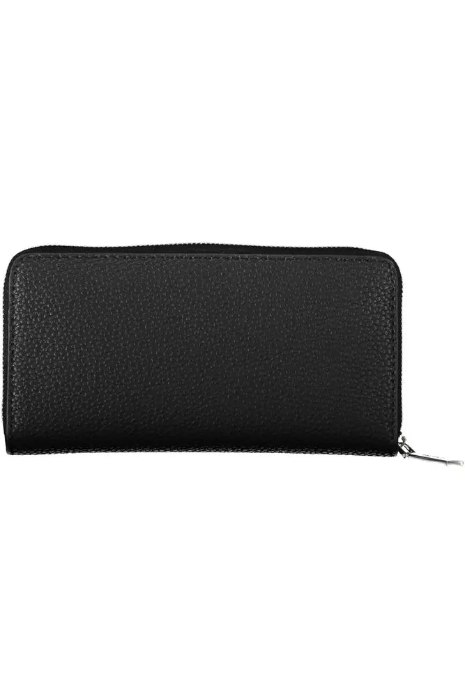 Fashionsarah.com Fashionsarah.com Calvin Klein Elegant Five-Compartment Black Wallet